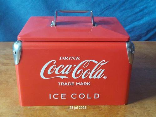 Koelkast - Metaal - Coca-Cola, Antiek en Kunst, Antiek | Wandborden en Tegels