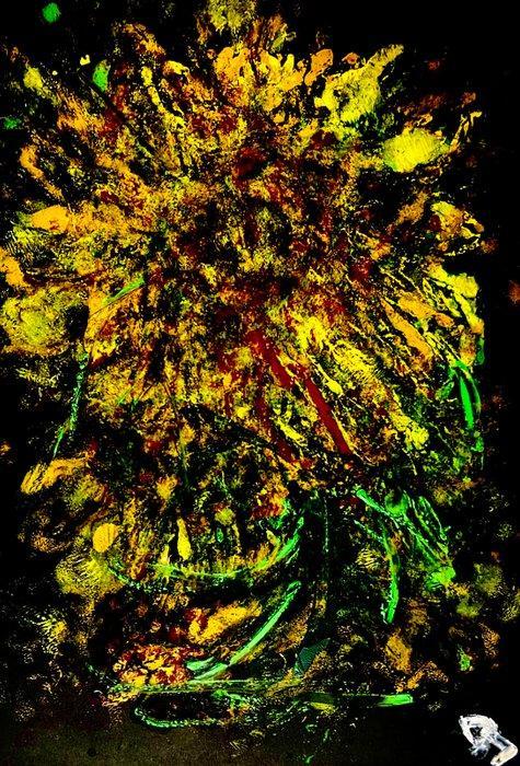 Julien Danaux - TOURNESOL 1, Antiquités & Art, Art | Peinture | Moderne