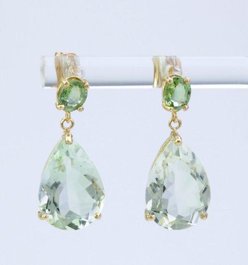 Sans Prix de Réserve - Boucles doreilles - 14 carats Or, Handtassen en Accessoires, Oorbellen