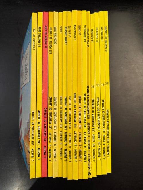 Lefranc T2 à T17 - 16x C - EO/Ré - 16 Album - 1982/2006, Boeken, Stripverhalen