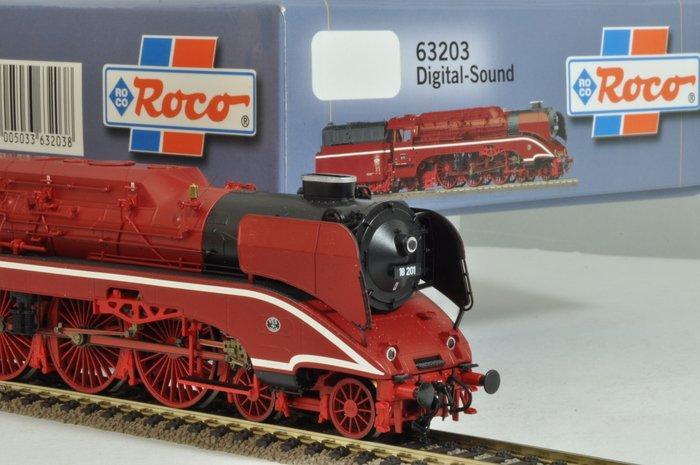 Roco H0 - 63203 - Stoomlocomotief met tender (1) -, Hobby en Vrije tijd, Modeltreinen | H0