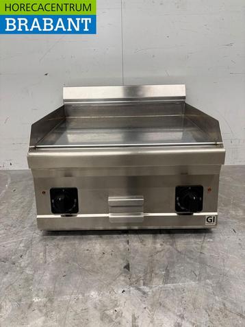 RVS Grillplaat Gladde bakplaat 60 cm 400V Horeca, Ophalen of Verzenden