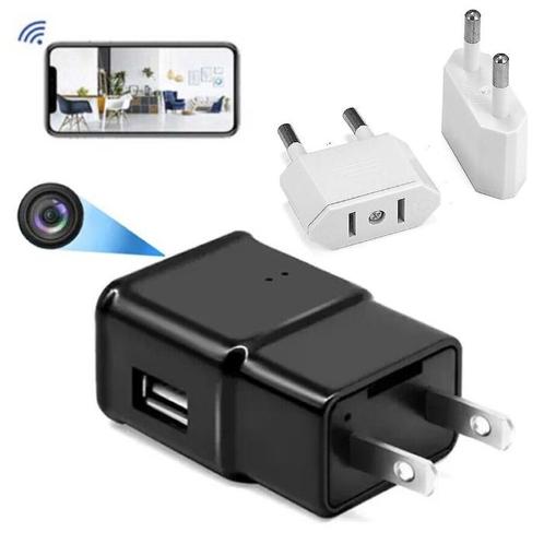USB Oplader met Security Camera - 1080p HD Camcorder Motion, Audio, Tv en Foto, Videobewaking, Nieuw, Verzenden