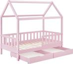 2dekans | Kinderbed Marli - 80 x 160 cm - Roze - Incl., Ophalen of Verzenden, Nieuw