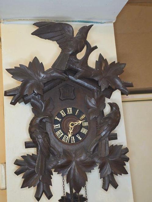 Koekoeksklok -   Hout - 1920-1930, Antiek en Kunst, Antiek | Klokken