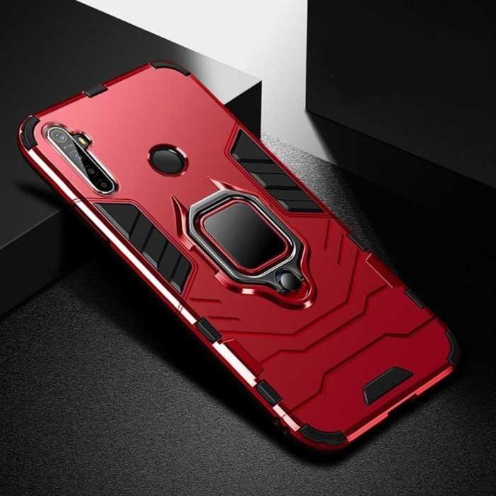 Oppo Reno Hoesje  - Magnetisch Shockproof Case Cover +, Télécoms, Téléphonie mobile | Housses, Coques & Façades | Marques Autre