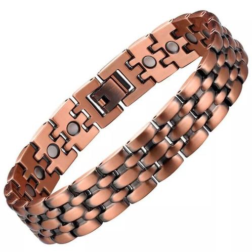 LUXE GEZONDHEIDS - Armband magnetisch koper - 1,3 cm, Sport en Fitness, Gezondheidsproducten en Wellness, Lichaamsverzorging, Nieuw