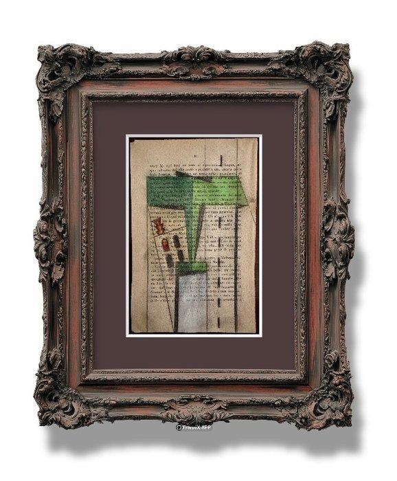 Michele Falanga (1865-1937) - Aeropittura Futurista, Antiquités & Art, Art | Peinture | Moderne