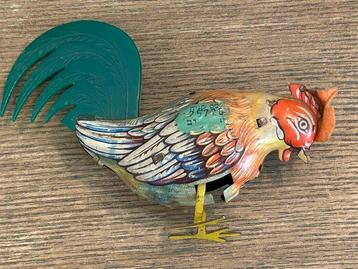 Köhler - Lot de 7 jouets anciens en tin, divers