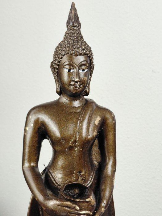 Beeld, Bronzen woensdag Boeddha (Pang Umbat) beeld - staand, Antiek en Kunst, Kunst | Designobjecten