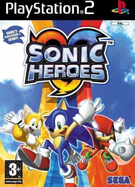Sonic Heroes (PS2 Games), Games en Spelcomputers, Games | Sony PlayStation 2, Zo goed als nieuw, Ophalen of Verzenden