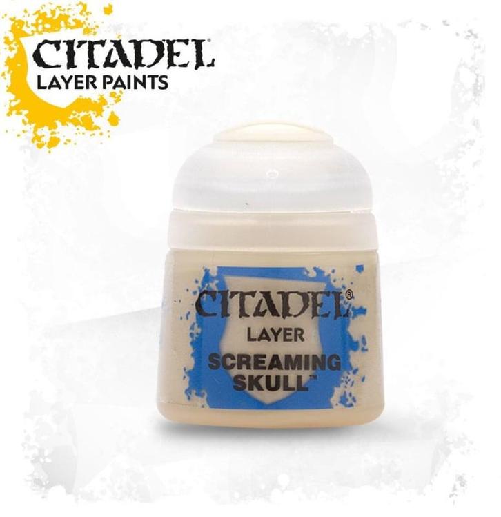 Citadel Layer Screaming Skull 12 Ml (Warhammer Nieuw), Hobby & Loisirs créatifs, Wargaming, Enlèvement ou Envoi