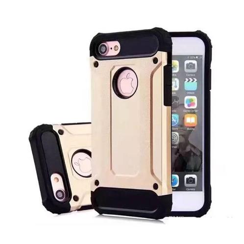 iPhone 5 5S SE - Gold Plated Armor Case Cover Cas Silicone, Telecommunicatie, Mobiele telefoons | Hoesjes en Screenprotectors | Apple iPhone