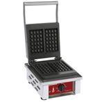 Wafelijzer | 2 Platen | Elektrisch | Luik 4x6 | 1.5kW |, Verzenden, Nieuw in verpakking