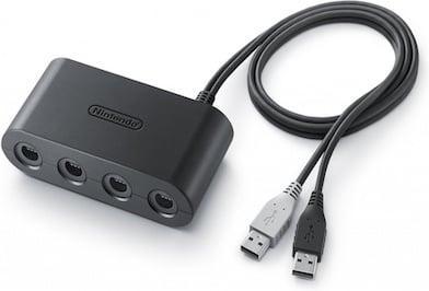 Gamecube Controller Adapter for Wii U & Switch Origineel, Games en Spelcomputers, Spelcomputers | Nintendo Wii U, Zo goed als nieuw