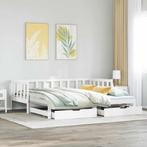 vidaXL Slaapbank met onderschuifbed/lades zonder matras, Verzenden, Nieuw