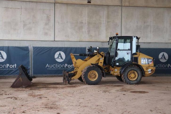 Veiling: Wiellader Caterpillar 906H Diesel 55kW 2015, Zakelijke goederen, Machines en Bouw | Kranen en Graafmachines, Ophalen