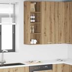 vidaXL Hangkast Artisan Eiken 30 x 29,5 x 100 cm Bewerkt, Huis en Inrichting, Verzenden, Nieuw