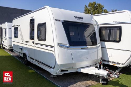 FENDT Apero 495 SG, Caravans en Kamperen, Caravans, 1000 - 1250 kg, Gascomfoor, Hordeur, Kachel, Koelkast, Lichtmetalen velgen