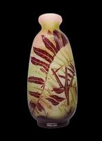 Emile Gallé - Vaas - Glas - Vase art nouveau, Antiquités & Art