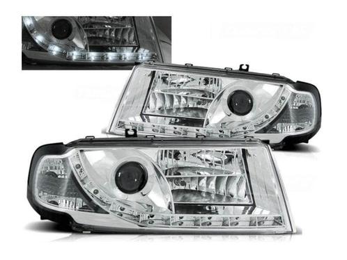 LED Dagrijverlichting koplampen Chrome geschikt voor Skoda, Auto-onderdelen, Verlichting, Nieuw, Skoda, Verzenden