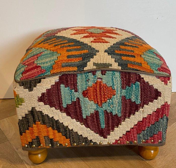 Poef - Wol, Hout, Antiquités & Art, Curiosités & Brocante