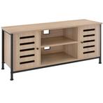 tectake TV-meubel Carlow 110x41,5x50,5cm - Industrieel licht, Huis en Inrichting, Kasten |Televisiemeubels, Verzenden, Nieuw