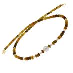 Zonder minimumprijs - Halsketting - 18 karaat Geel goud, Handtassen en Accessoires, Kettingen, Nieuw