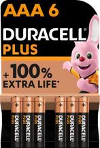 Duracell Plus Alkaline AAA batterijen - 6 stuks, Verzenden