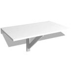 Wandtafel inklapbaar 100x60 wit | OP=OP | 40% Voordeel, Huis en Inrichting, Verzenden, Nieuw, Bureau