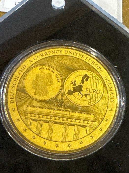 Togo. 1500 Francs 2024 Deutschland, 1/200 Oz (.999) mit CoA, Postzegels en Munten, Munten | Europa | Niet-Euromunten