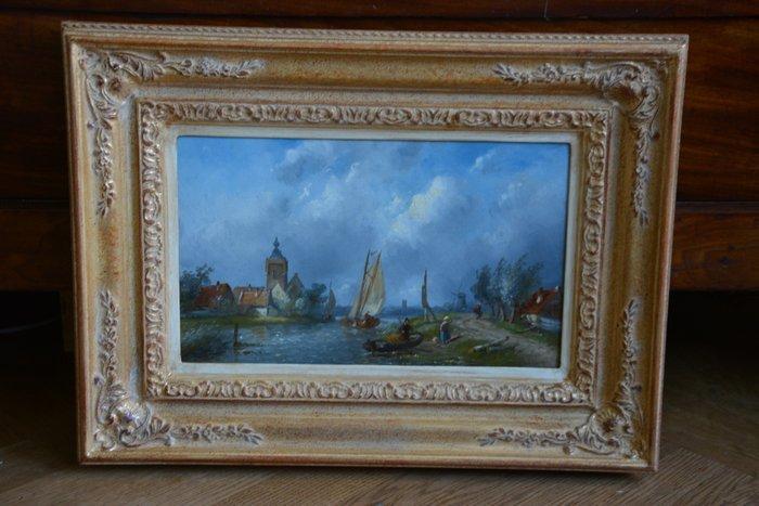 Charles Henri Joseph Leickert (1816-1907) - Zomers, Antiquités & Art, Art | Peinture | Classique