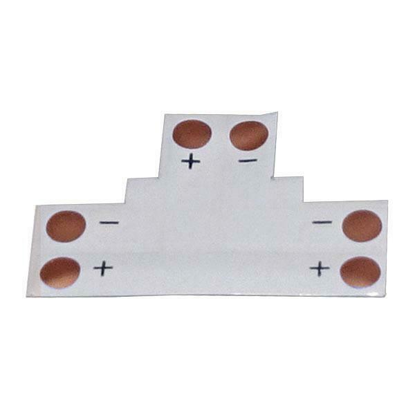 T connector - 10mm PCB - 2 pin - één kleur, Huis en Inrichting, Lampen | Overige, Verzenden