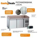 Actie! Ecofrost pizzawerkbank | 2-deurs | RVS | 1515mm, Elektronische apparatuur, Nieuw