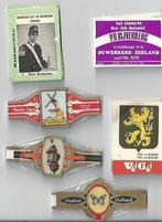 sigarenbaden,sigarenbandjes,lucifermerken, Collections, Articles de fumeurs, Briquets & Boîtes d'allumettes, Sigarenbandjes