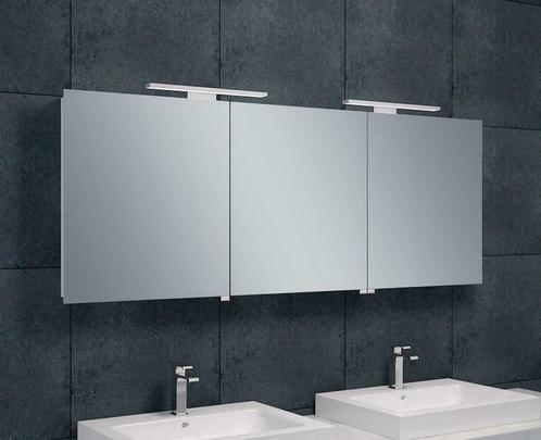 Luxe spiegelkast +Led verlichting 160x60x14cm, Maison & Meubles, Accessoires pour la Maison | Miroirs, Enlèvement ou Envoi