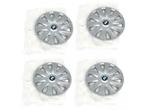 4x ORIGINAL BMW Wieldop ZILVER 16 Inch F20 F21 F22 F23 F30 F