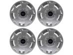 ORIGINELE Ford wieldoppen set ZILVER 15 inch (4 stuks) Trans