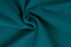 Boordstof - Donker turquoise - Vanaf 10 meter, Ophalen of Verzenden