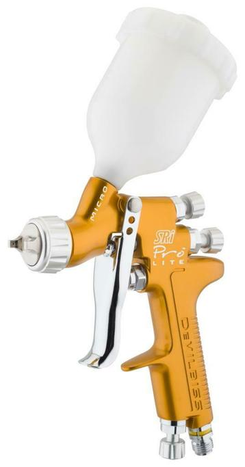 DeVilbiss SRi Pro LITE Spotrepair bovenbekerspuit kleur BLAU beschikbaar voor biedingen