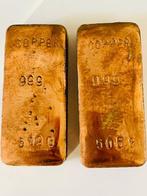 1025 grams .999 - Copper (Zonder minimumprijs), Postzegels en Munten