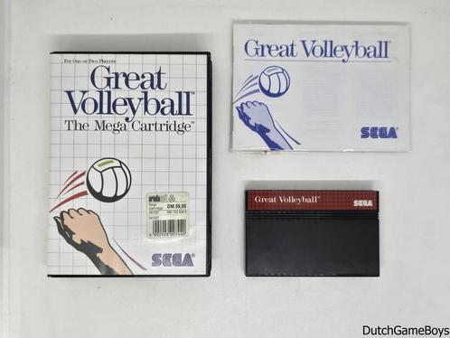 Sega Master System - Great Volleyball, Games en Spelcomputers, Games | Sega, Gebruikt, Verzenden
