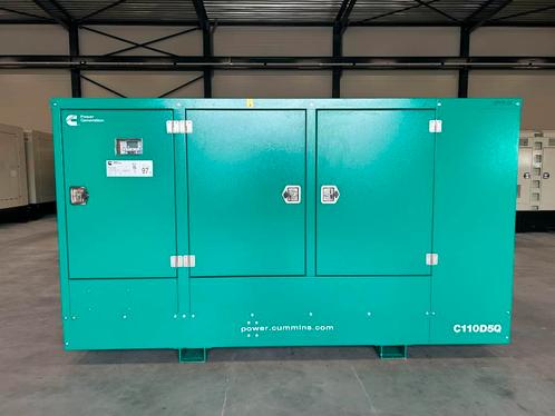 Cummins C110D5Q - 110 kVA Generator - DPX-18509-Q, Zakelijke goederen, Machines en Bouw | Aggregaten, Ophalen of Verzenden