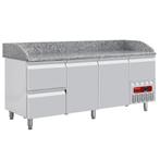 D-TP261/P9 Table frigo 2 portes 600x400, 2  tiroirs neutres, Verzenden, Nieuw in verpakking