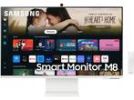 Samsung Smart Monitor M8 M80D 32 inch Wit, Audio, Tv en Foto, Verzenden, Nieuw