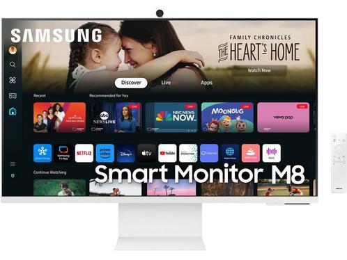 Samsung Smart Monitor M8 M80D 32 inch Wit, Audio, Tv en Foto, Televisies, Nieuw, Verzenden