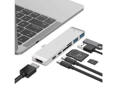 Veiling - HUB - 7 in 1 adapter, Hobby en Vrije tijd, Elektronica-componenten, Nieuw