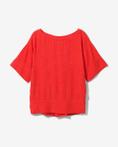 HEMA Dames Top Riley Met Linnen Rood