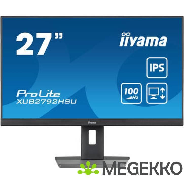 Iiyama ProLite XUB2792HSU-B6 27  Full HD 100Hz IPS Monitor, Computers en Software, Overige Computers en Software, Nieuw, Verzenden