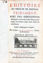 Histoire du Vieux et du Nouveau testament, avec des, Antiek en Kunst